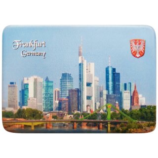 Frankfurt am Main Skyline am Tag