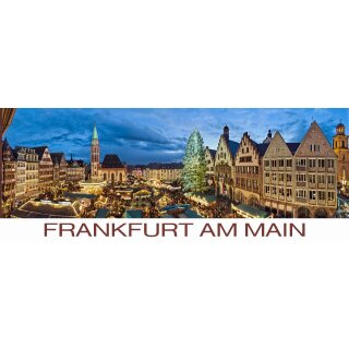 Frankfurt am Main Weihnachtszeit Langer Großer Magnet Römer