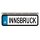 Blechschild Metall Klein - Innsbruck KFZ 26 x 7 cm
