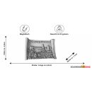 Polyresin Magnet Nürnberg Buch - Nostalgie - black...