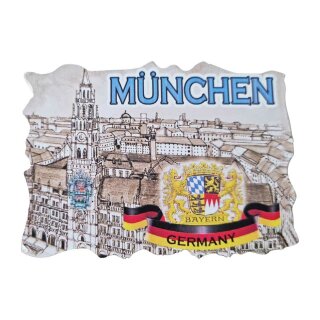 Magnet München Polyresin - Made in Italy