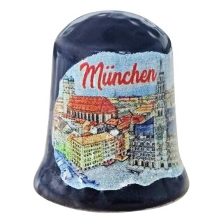 Fingerhut Schwarz München Print in Italy