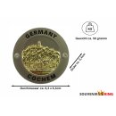 Magnet Münze Gold 63 x 63mm Cochem