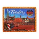 Magnet Nürnberg Polyresin Handmade