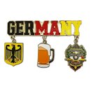 Germany Deutschland Magnet Charms BRD Metall...