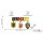 Germany Deutschland Magnet Charms BRD Metall Kühlschrankmagnet Mitbringsel Deko