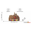 Magnet Frankfurt drehend - Bronze