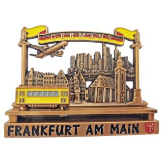 Magnet Frankfurt Bewegt sich - Bronze