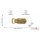Cochem Metall Magnet Bronze Gold