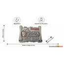 Cochem Metall Magnet Gold Silber