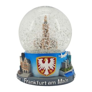 Schneekugel Frankfurt groß