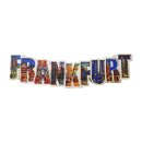 Frankfurt Kühlschrankmagnet 3D Skyline Wahrzeichen...