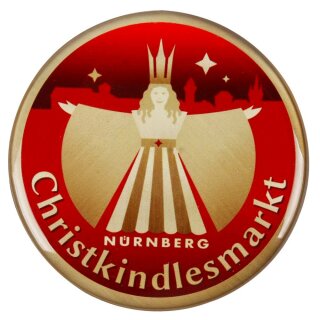 Nürnberg Weihnachtsmarkt Magnet 67mm RUND