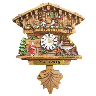 Kuckucksuhr Magnet Polyresin Kühlschrank Handmade Deutschland - Nürnberg