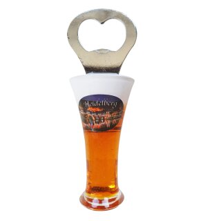 Flaschenöffner Weizen Bierkrug Massbier Bier Heidelberg