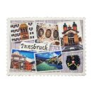 Kühlschrankmagnet Magnet Briefmarken Optik Innsbruck...