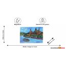 Passau Kühlschrankmagnet 3D Donau Stadtmotiv Souvenir Magnet