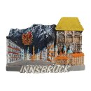 Magnet Innsbruck bemalt Handmade Annasäule Goldnes...