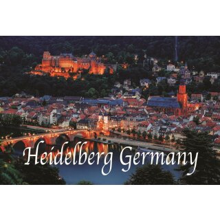 Foto Magnet 80mm x 53mm Heidelberg MA073-RS