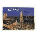München Marienplatz mit Neues Rathaus Frauenkirche...