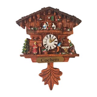 Kühlschrankmagnet Alpen Kuckucksuhr Magnet  Urlaubserinnerung Mitbringsel Deko - Cochem