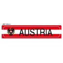 Metallschild groß Austria 46x10cm