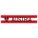 Metallschild klein Austria 26x6,5cm