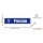 Blechschild Metall - Passau 46 x 10 cm