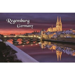 Magnet 80 x 53mm Regensburg Germany