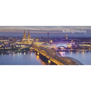 Fotomagnet Foto Magnet Kühlschrankmagnet - Köln am Rhein Lang