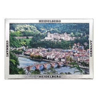 Magnet 80 x 53mm Folien Magnet Heidelberg HEID52-Silver