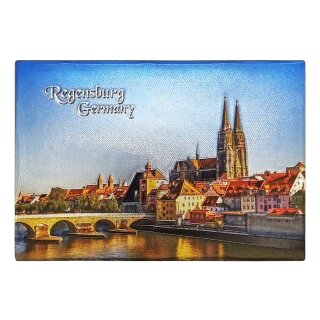 Fotomagnet 80 x 53mm Folien Magnet Regensburg Germany