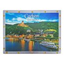 Folien Glitzer Magnet Silber Rand mit Sternchen - Cochem...