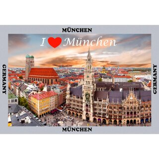 Großes Folien Fotomagnet Magnet München TOP2022-01
