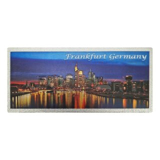 Fotomagnet Foto Magnet Glitzer Folie Lang Frankfurt