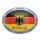 Magnet Oval Deutsch Germany