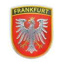Magnet 4 Eck Glitzer Magnet Frankfurt Wappen