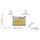 Cochem Metall Magnet Gold Silber Gold Effekt