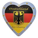 Aufkleber Deutschland Herz