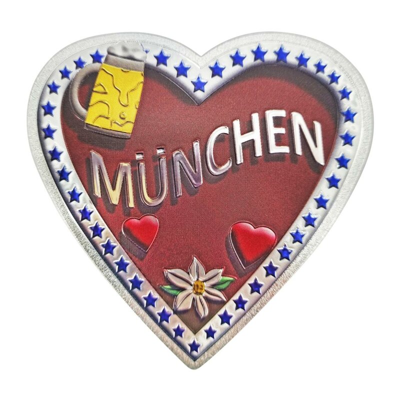 Aufkleber München Herz - SOUVENIR BAUER