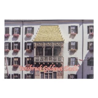 Aufkleber Innsbruck Goldenes Dachl