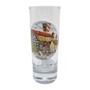 Glas zylindrisch 15,5cm
