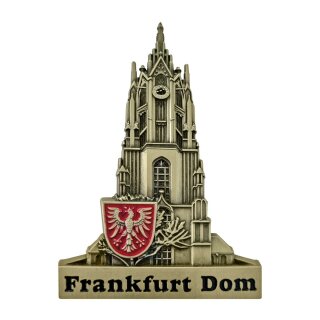 Frankfurt Dom Metal Magnet Bronze