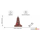 Frankfurt Dom Metal Magnet Kupfer