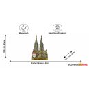 Magnet Metall Köln Dom Gold