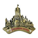 Metall Magnet Cochem Reichsburg Gold Look