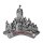 Metall Magnet Cochem Reichsburg Silber