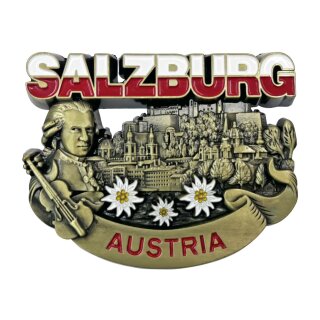 Salzburg Magnet Gold look