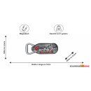 Flaschenöffner Magnet Regensburg silber WAPPEN