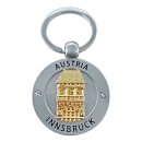 Schlüsselanhänger rund Münze Innsbruck